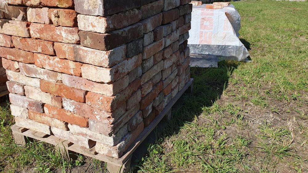 Cegła poniemiecka gotycka z rozbiórki
