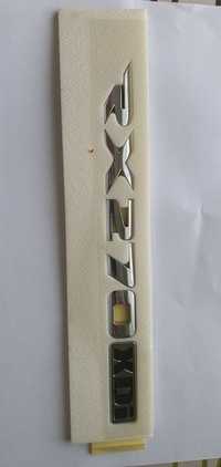 Znaczek emblemat napis RX270XDI SsangYong nowy oryginal
