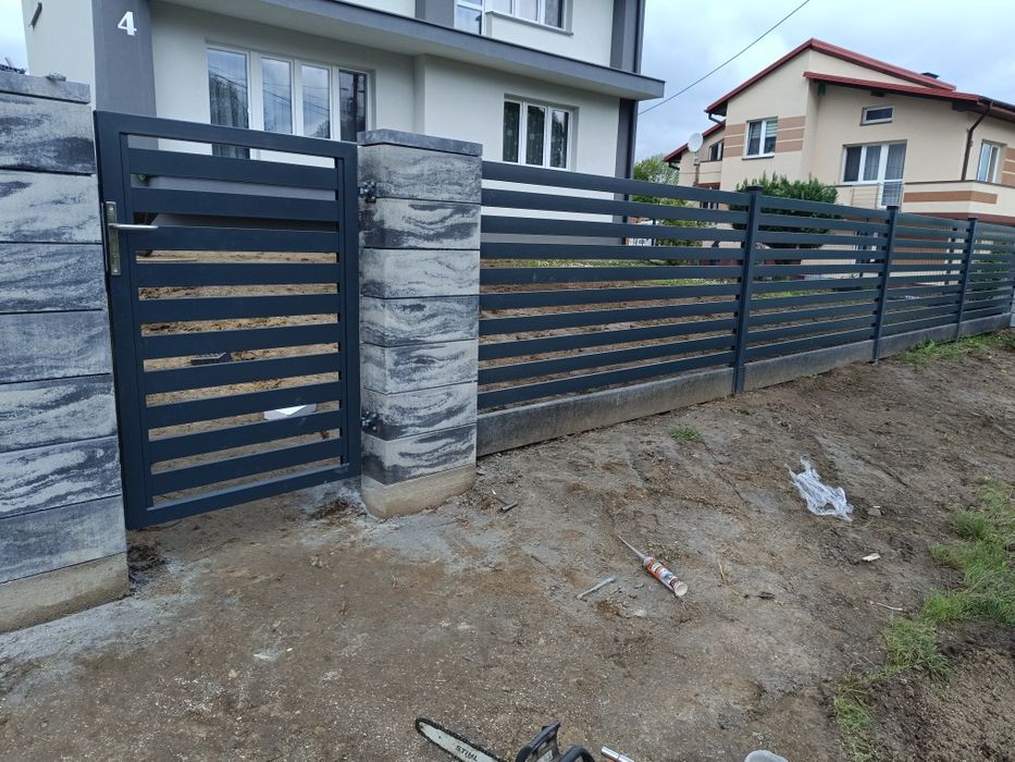 Montaż ogrodzeń z paneli pustaków