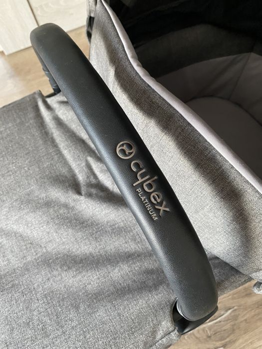 Wózek gondola spacerówka cybex priam lux platinum manhattan grey szary