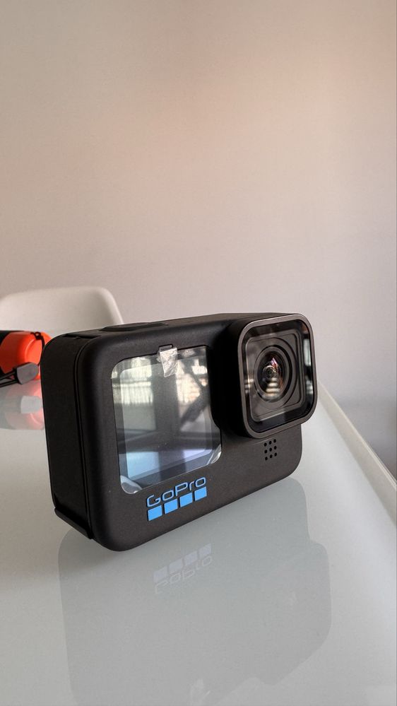 Gopro 10 + handler + caixa estanque + cartao memoria