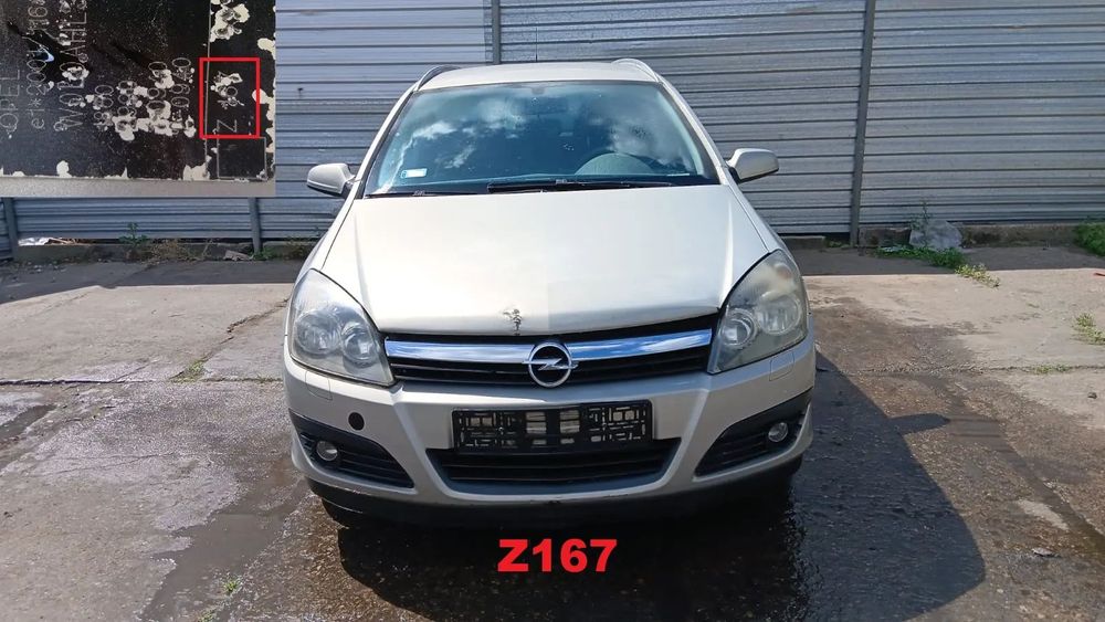 Tylko części Opel Astra H III 1.6 16V Z16XEP 105km 77kw kombi 5d 04r–06r lakier z167 1RU