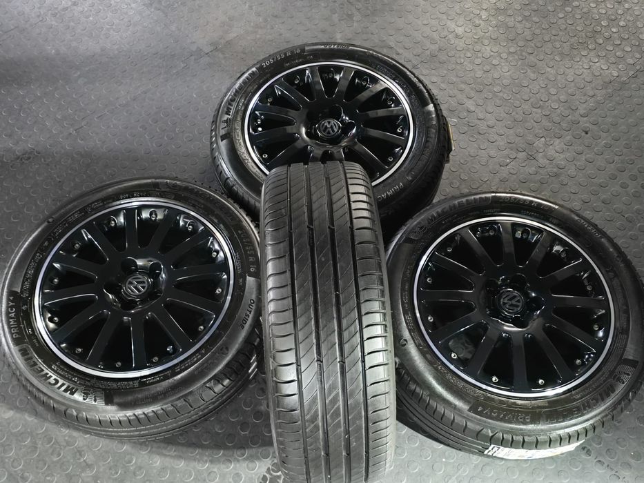 Jantes Vw BBS 5x100 + Pneus Michelin 205/55/16 C/NOVOS