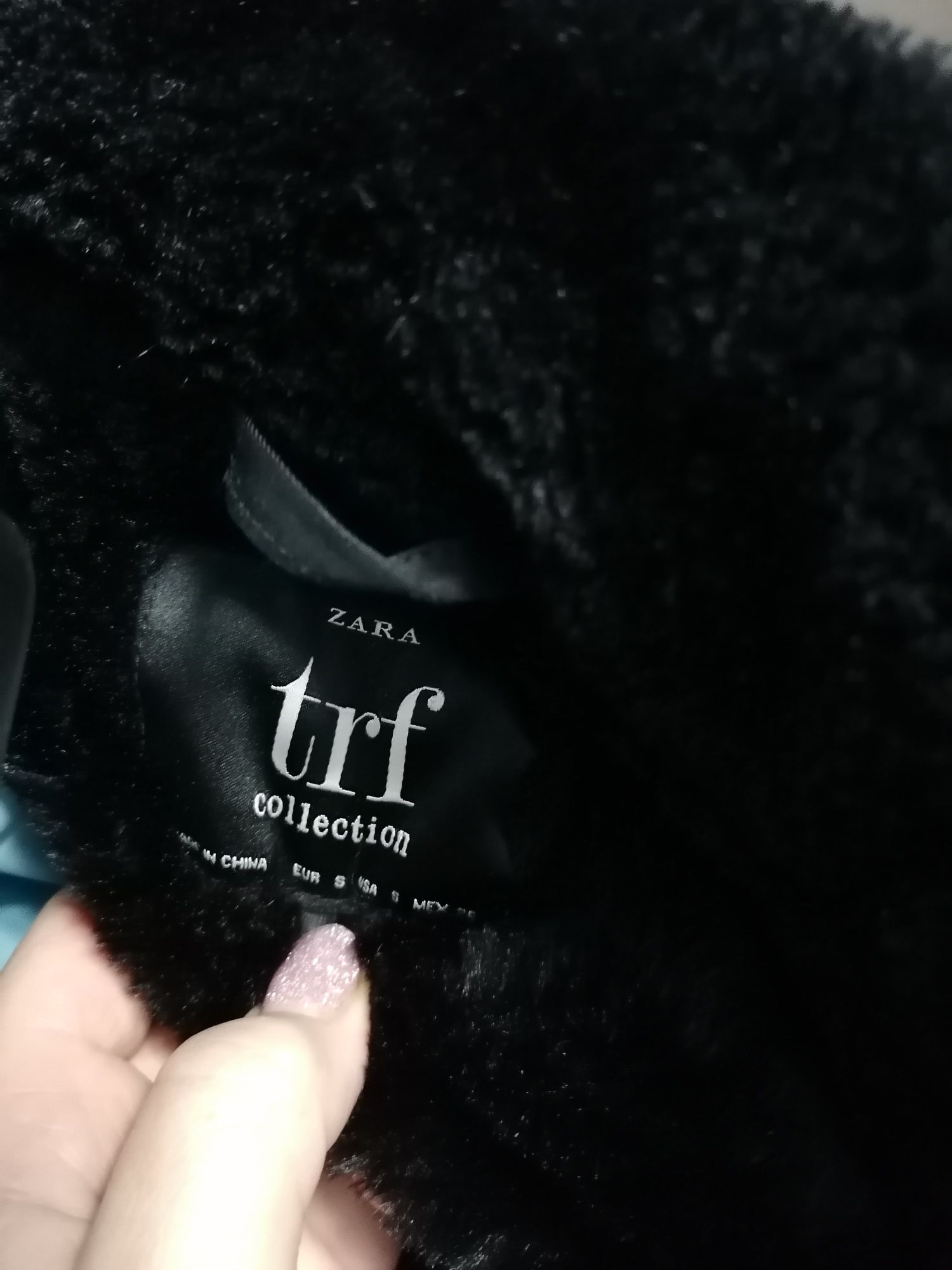 Зимова курточка zara trf