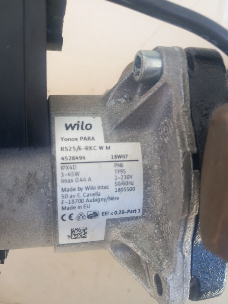 Bomba de circulação Wilo