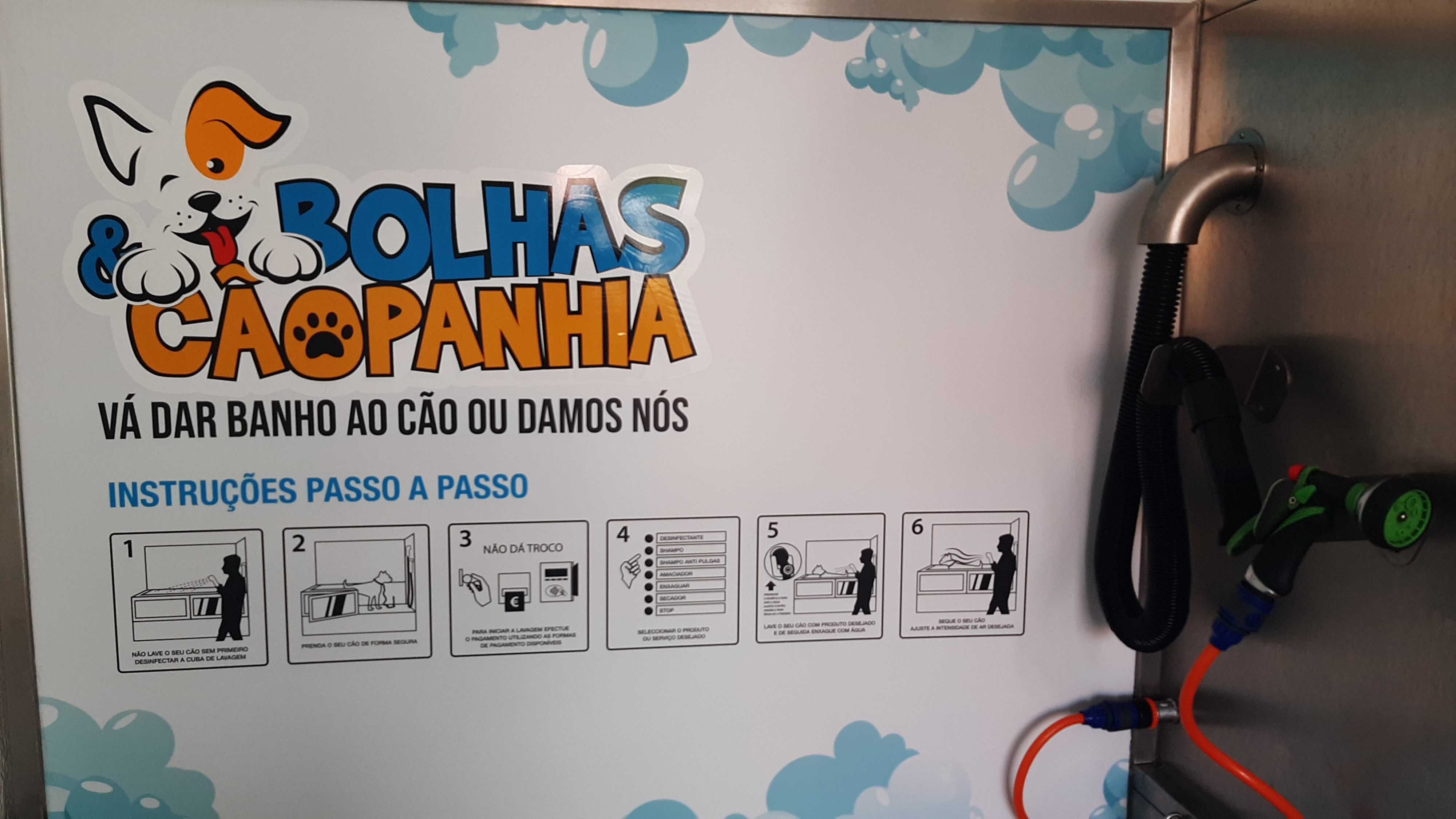 Vendo Máquina Banhos Self Service animais de estimação