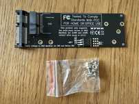 Mini MSATA Adapter SSD do 2012 Macbook Pro Retina A1398