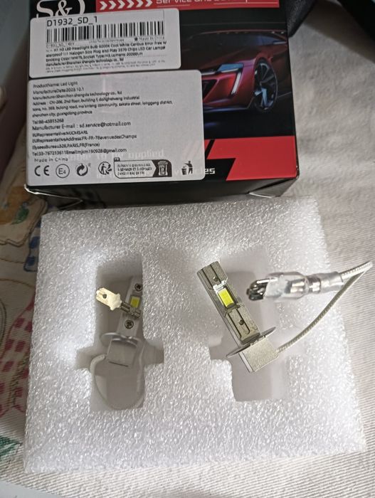 Lâmpadas led H3 Auto