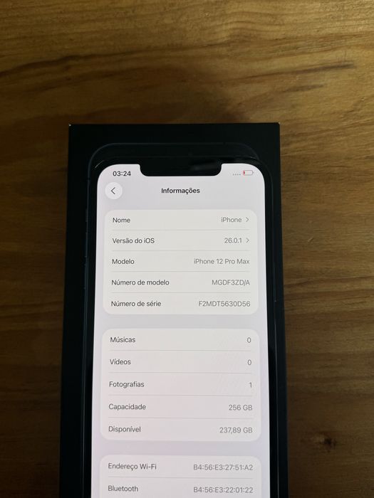 iPhone 12 PRO MAX 256GB
