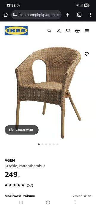 Krzesła firmy Agen