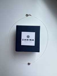 Колье Zarina белое золото Сердце с бриллиантом