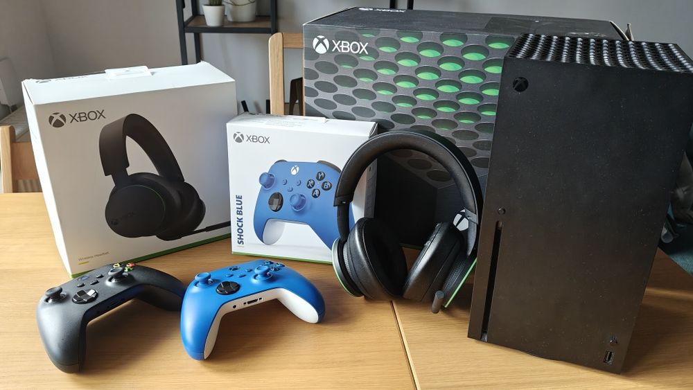 Konsola x box series x - zestaw