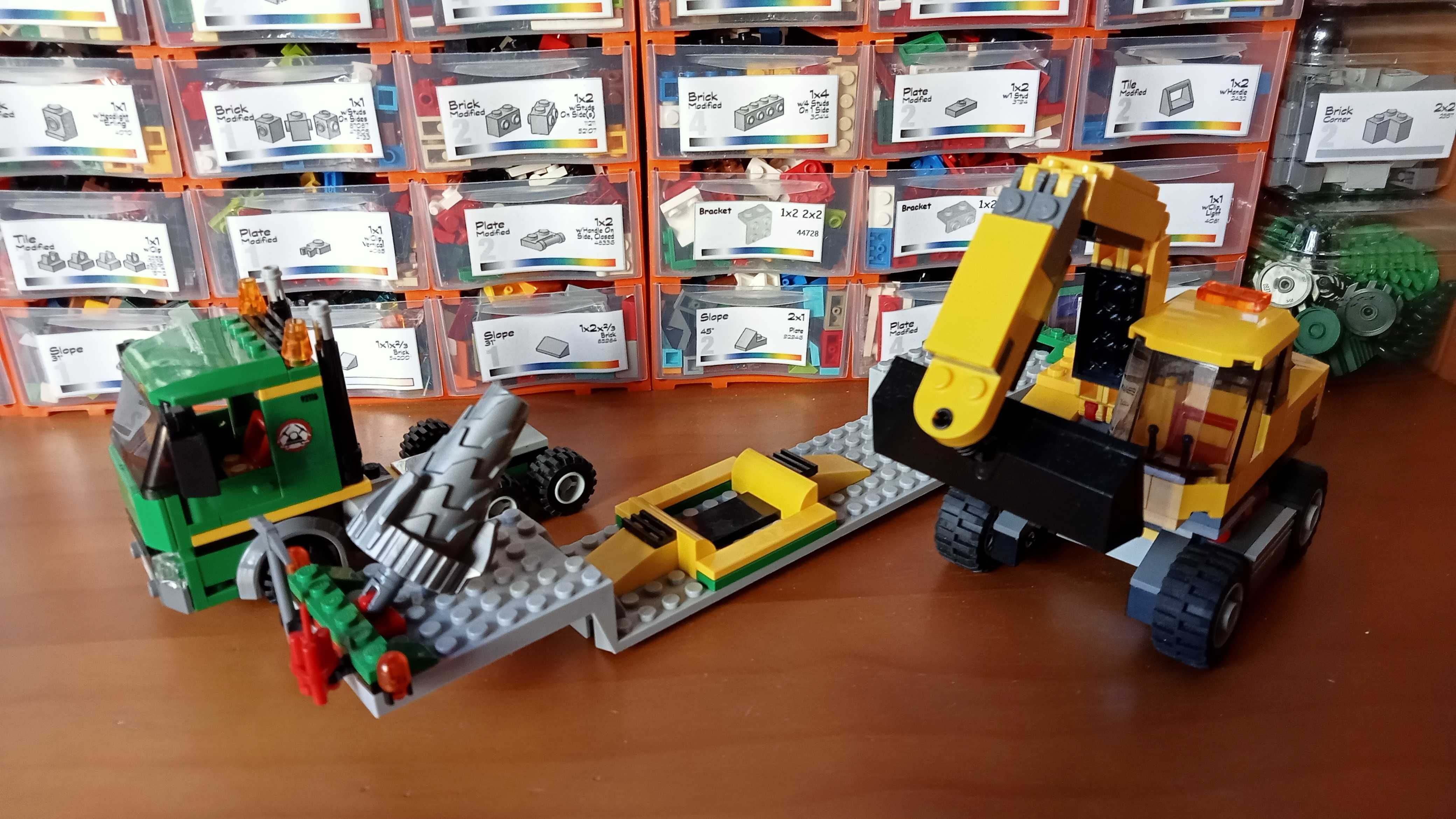 Lego city 4203 Excavator Transport