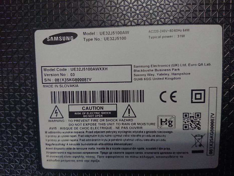 Samsung UE32J5100AW
