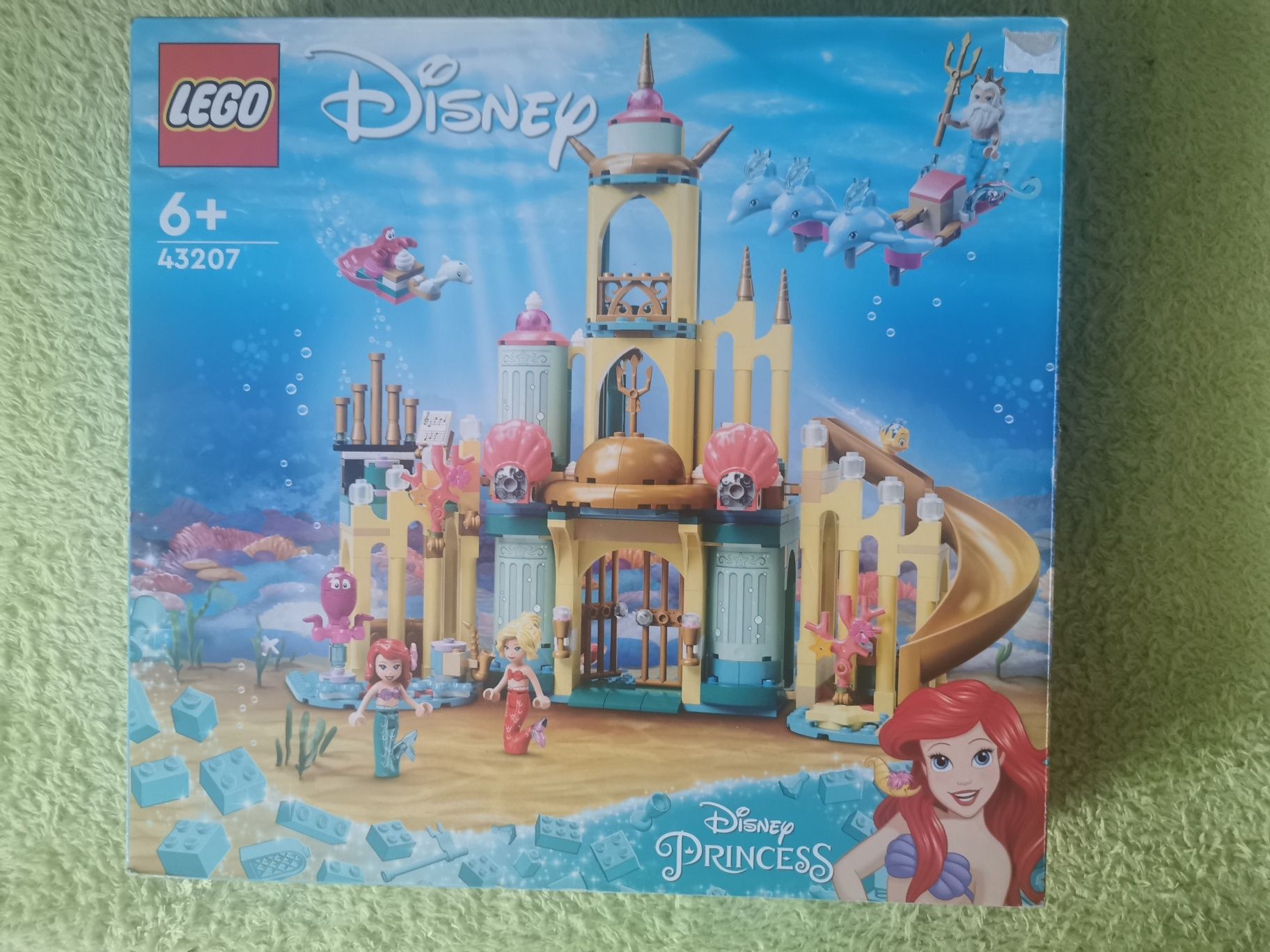 LEGO Disney 43207 - Podwodny pałac Arielki