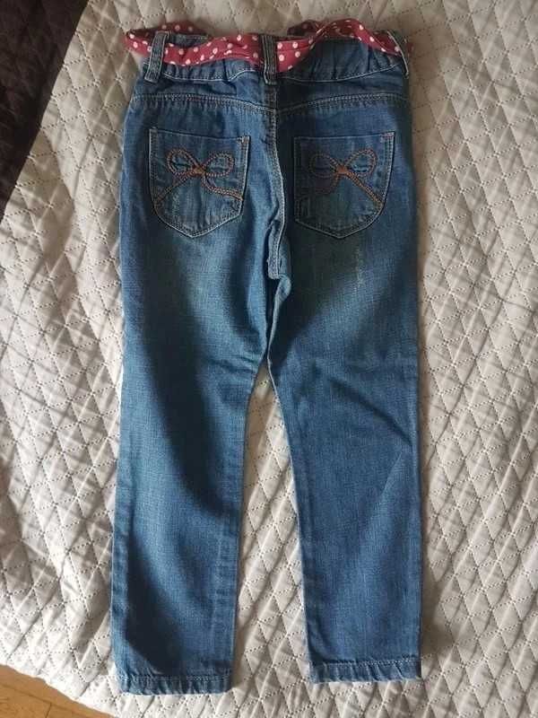 Spodnie Jeans dziewczęce, Zara 98