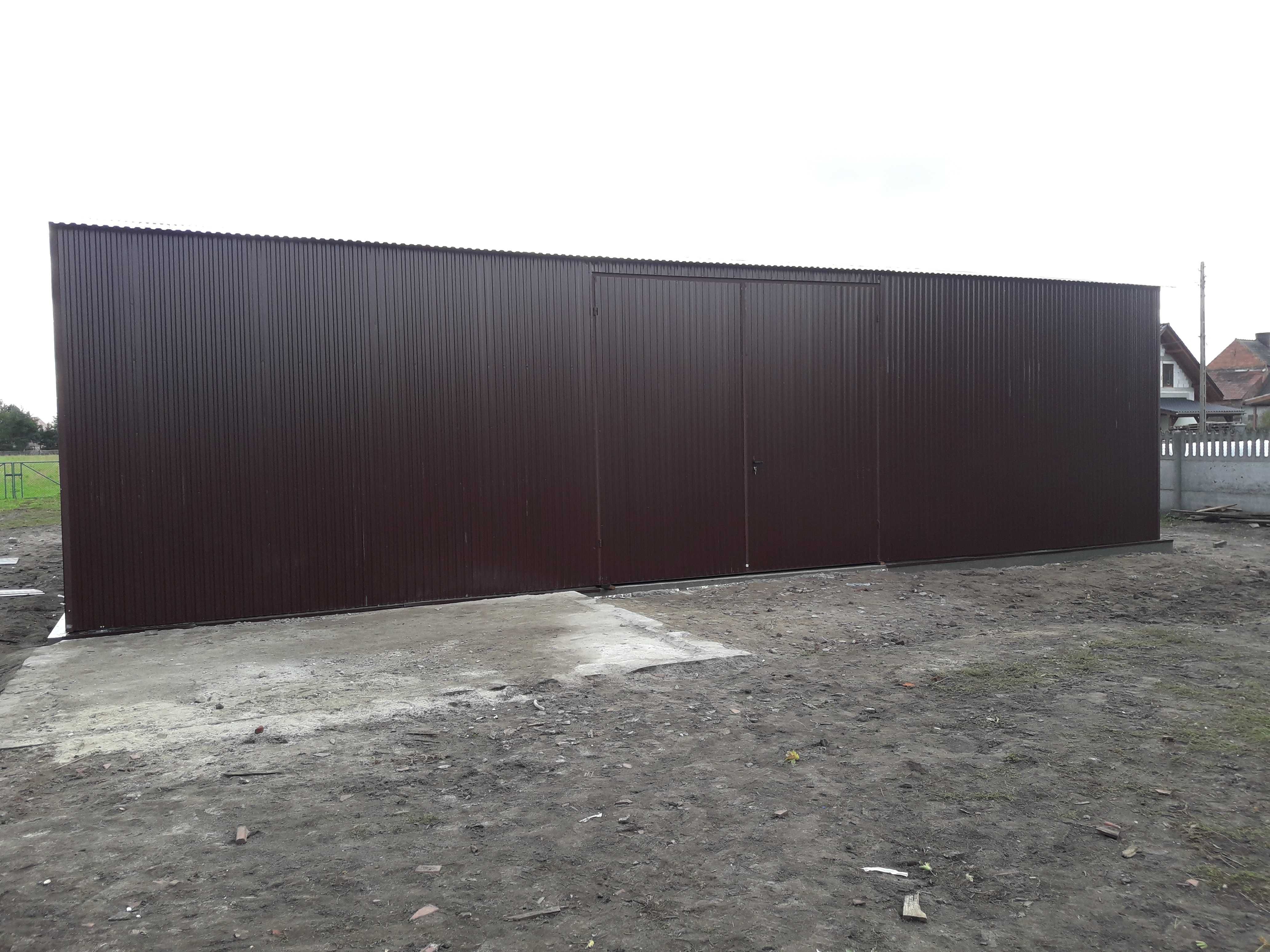 Garaż Blaszany 13x10m - Hala Magazynowa, Schowek - Blaszak -GRZYWSTAL