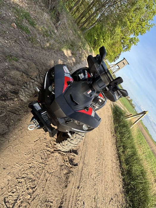 Quad Linhai 500 4x4 homologacja, zarejestrowany