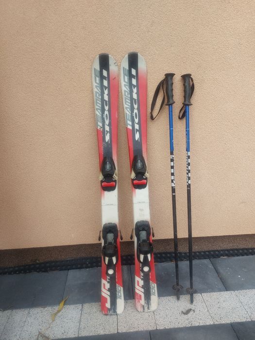 Narty 100cm z kijkami
