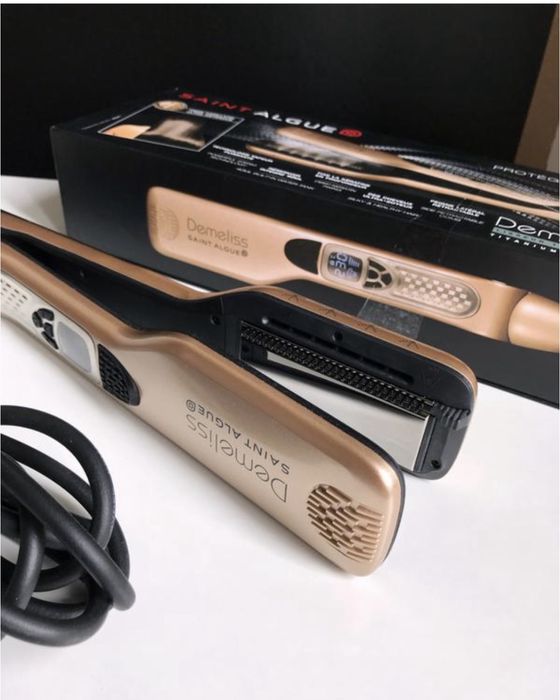 Паровий випрямляч для волосся Demeliss Saint Algue