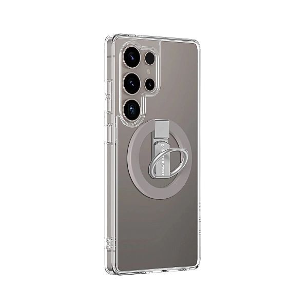 Etui silikonowe AMAZINGTHING Minimal Mag Case z pierścieniem magnetycz