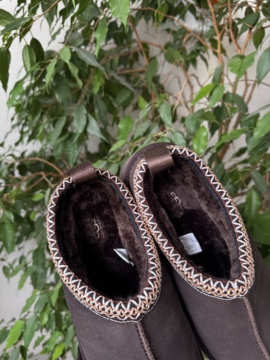 Ugg Tasman Brown, коричневі угг тасман,тапки угги,ugg tazz 38(24,5)