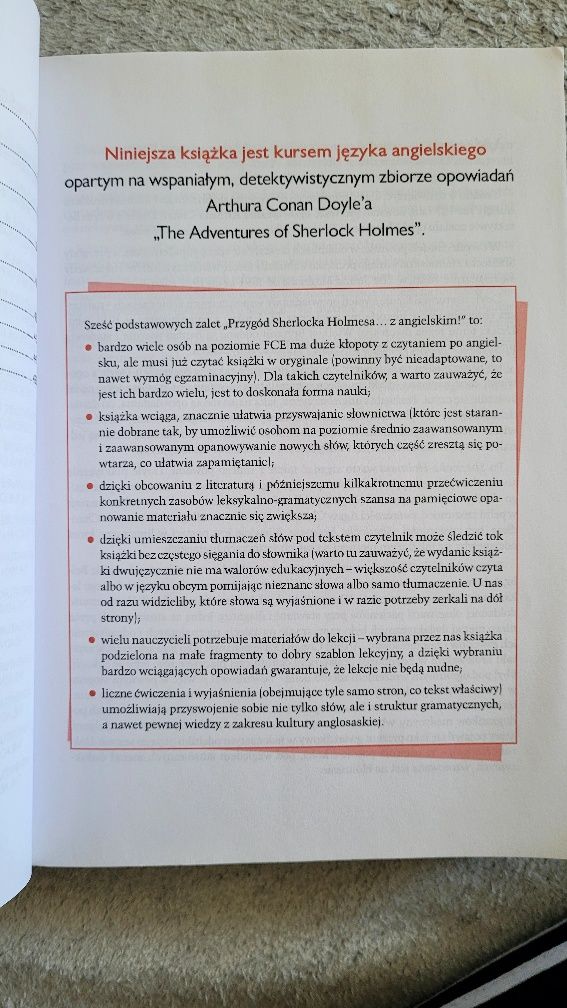 Przygody sherlocka holmesa z angielskim - podręcznik angielskiego