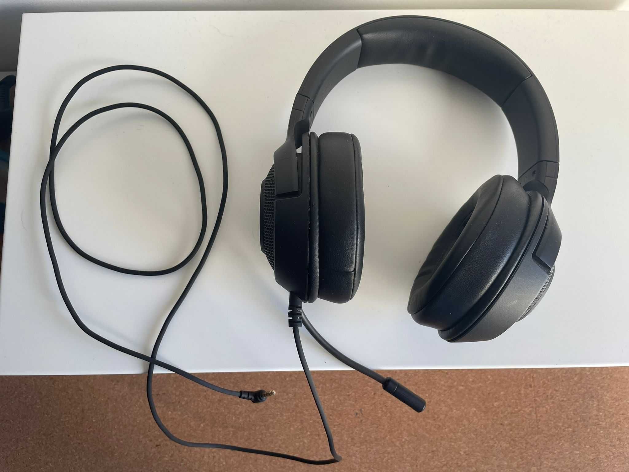 Auscultadores Gaming com Fio RAZER Kraken X Lite - Noise Cancelling