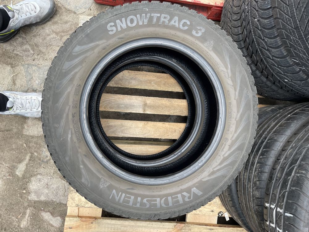 Jak nowe! 2 oponki Vredestein SnowTrac3 Zimówki 195/65/15 2x7.5mm