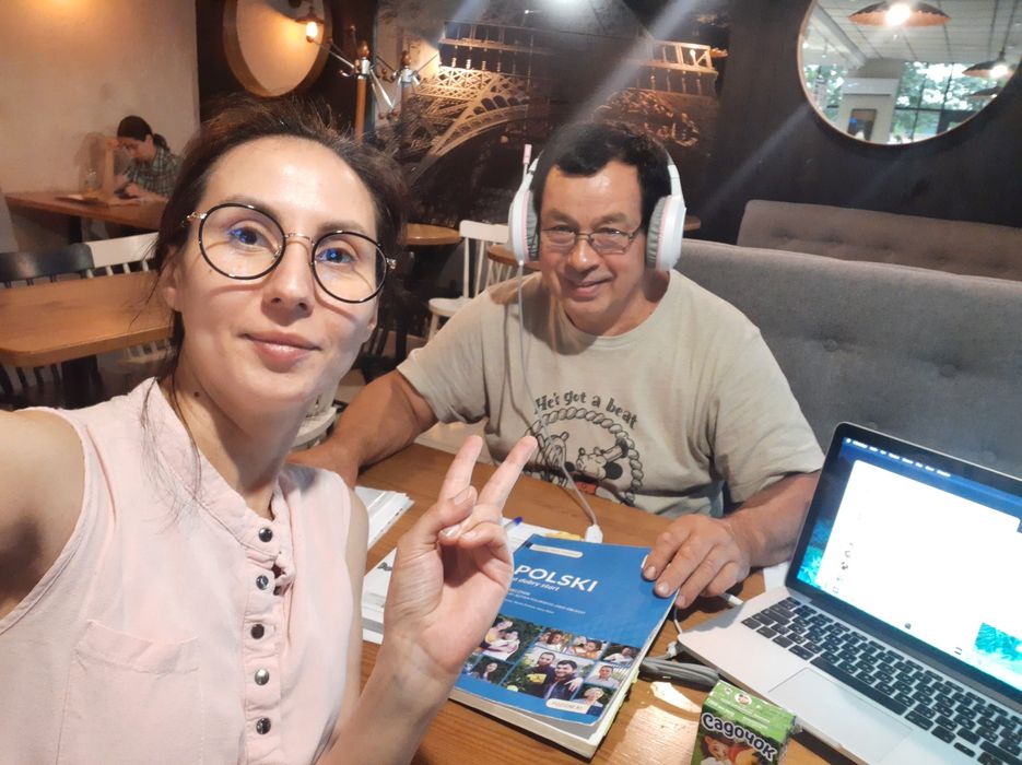 Англійська Польська  Английский уроки репетитор школа онлайн офлайн