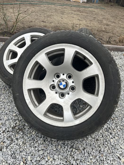 Alufelgi BMW E60 R16 + opony zimowe Dębica 195/55 R16.