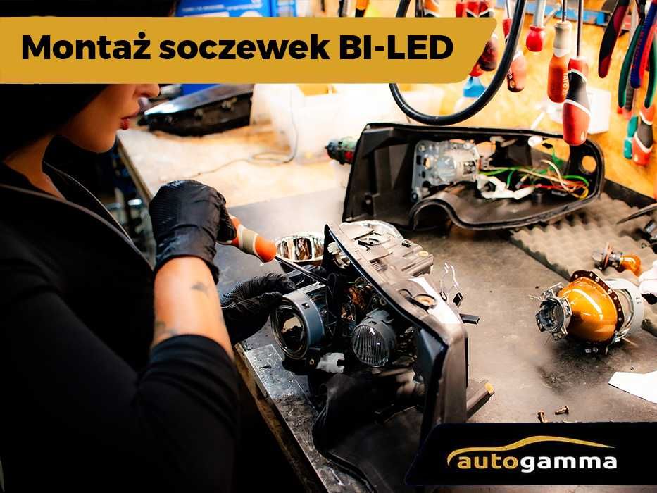 Montaż soczewek BiLED i Laser do lamp oraz Regeneracja Reflektorów