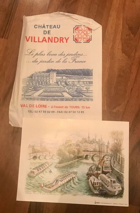 Открытка Париж Франция