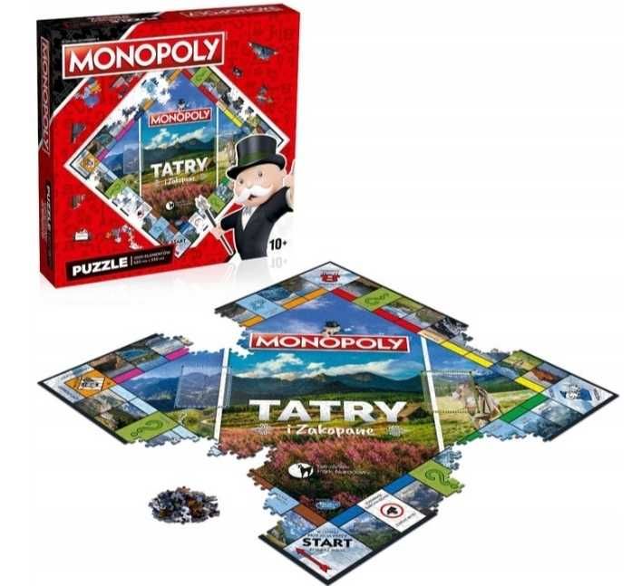 Monopoly, puzzle. Tatry Zakopane