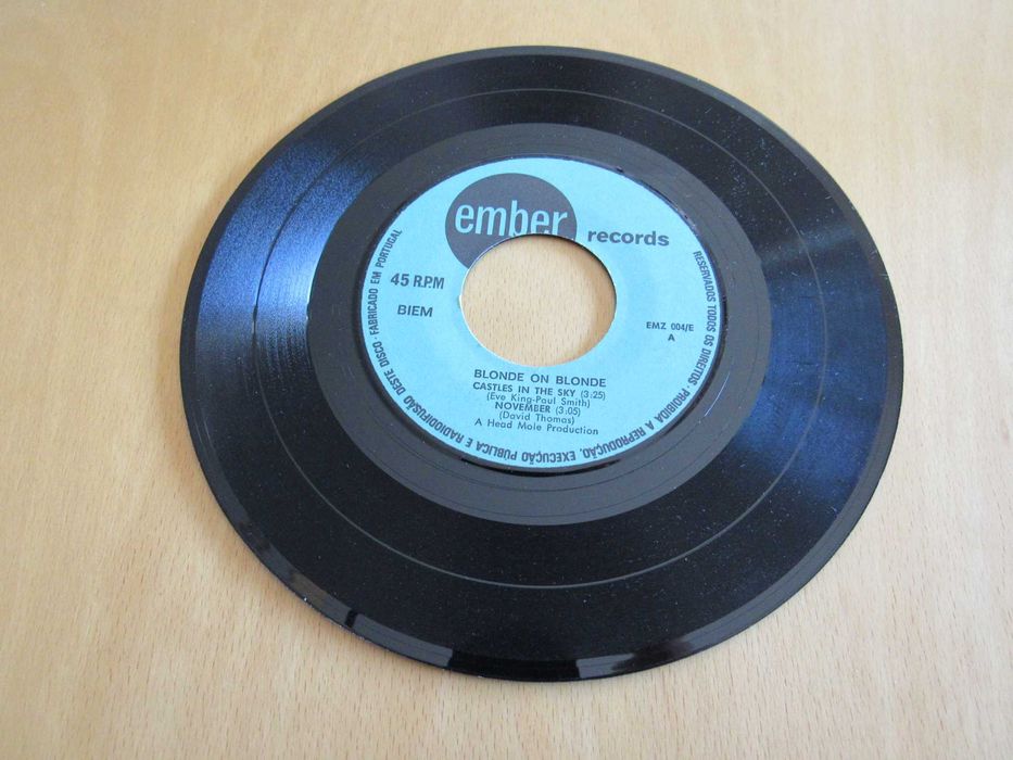 Blonde On Blonde, EP, Edição de Portugal