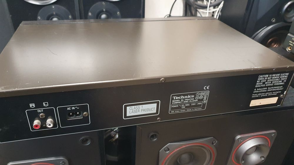 Technics SL-PG470A uszkodzony na części.