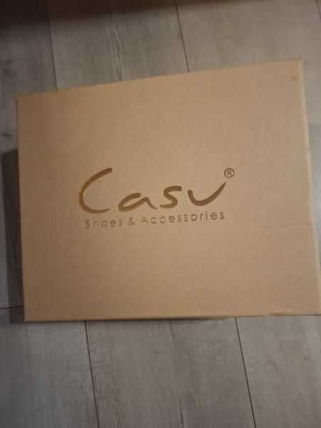 buty casu skórzane