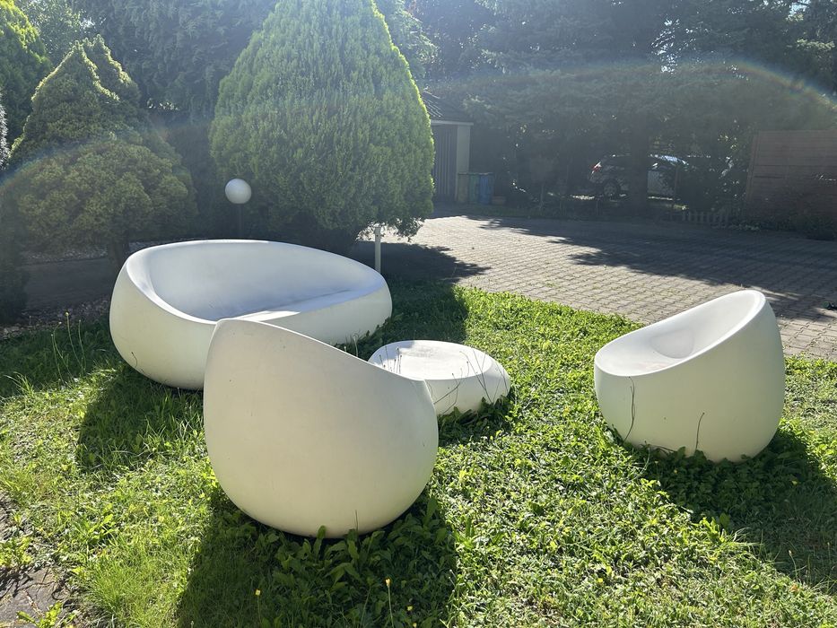 Meble ogrodowe Vendom stone białe