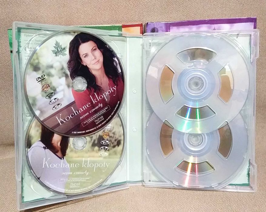 Kochane Kłopoty 4 sezony (1+2+3+4) cena za całość płyty DVD