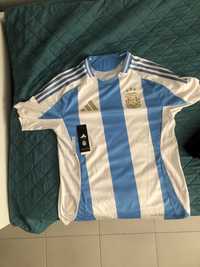 T shirt Futebol Argentina tamanho M