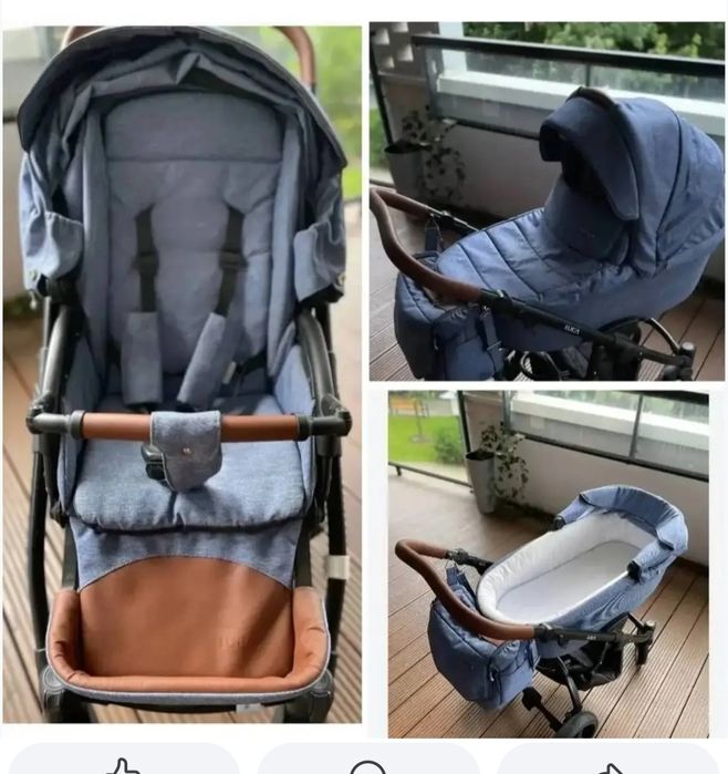 Wózek dziecięcy bebetto Luca 3w1