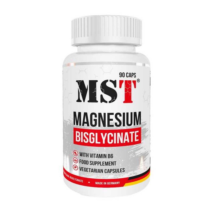 Магний глицинат хелат  MST Magnesium Bisglycinate	90/ 240 шт