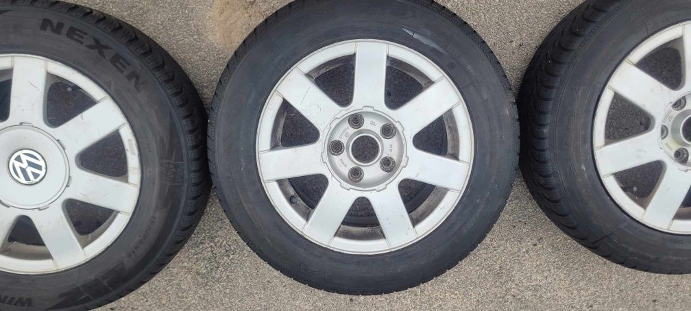 Alufelgi 5x112 Volkswagen, Opony 195/65R15