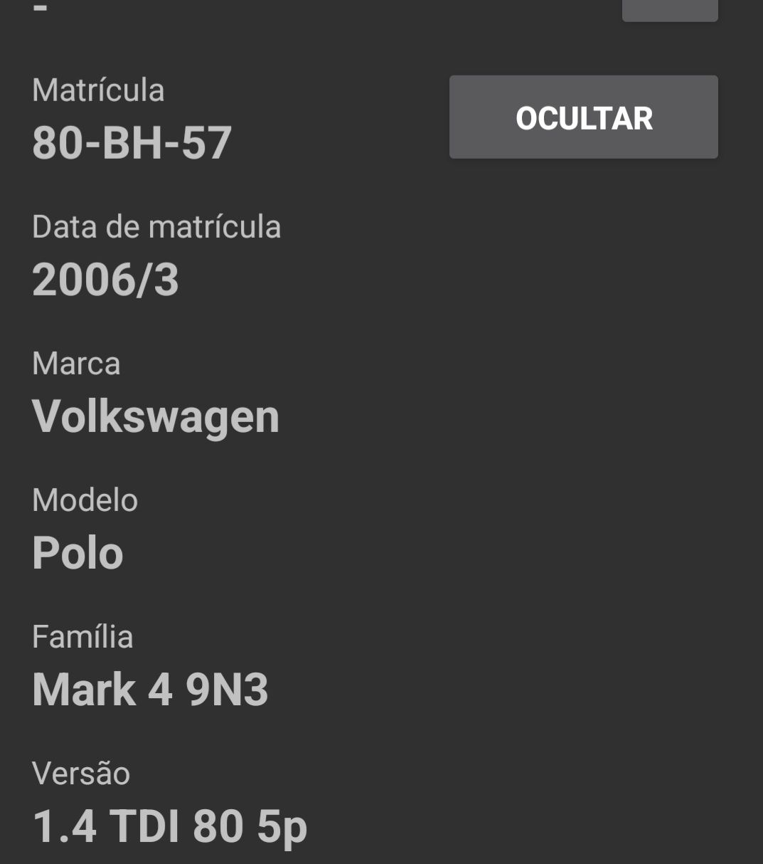 VW Polo ( 9n ) 1.4 Tdi, 80cv-2006