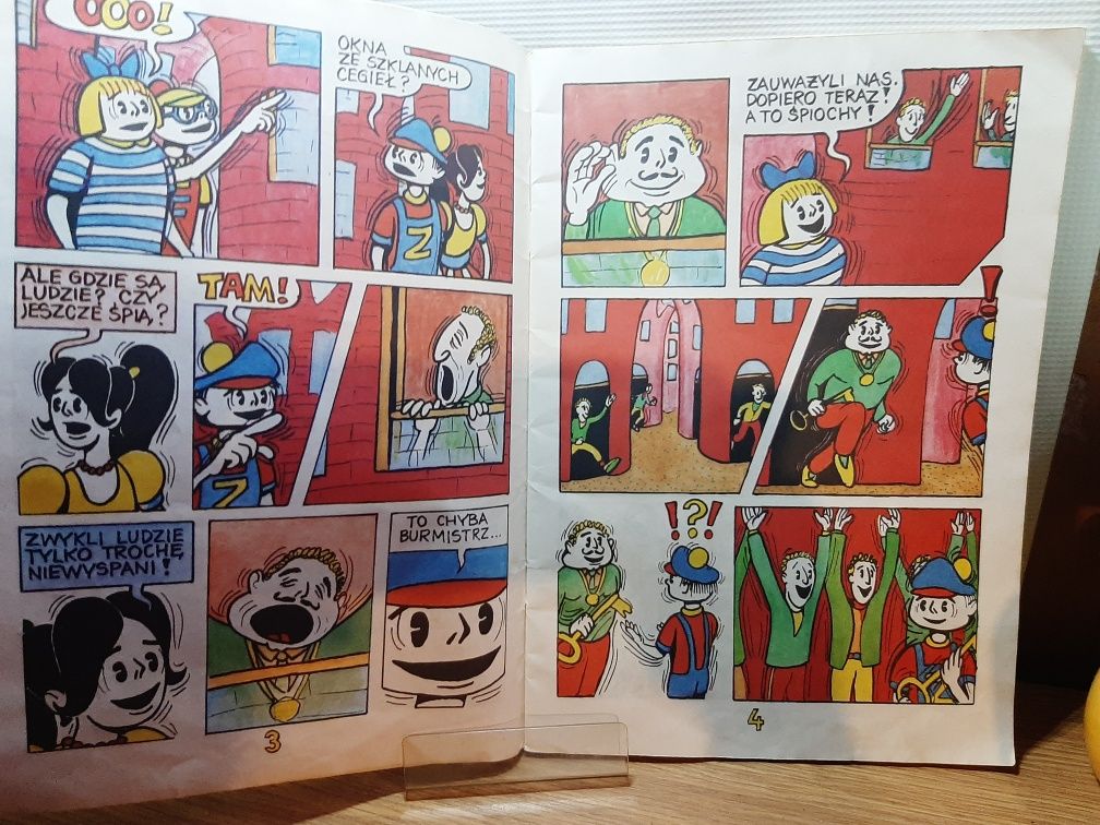 Komiks Latający ludzie cz. 1,  S. Szadkowski polecam
