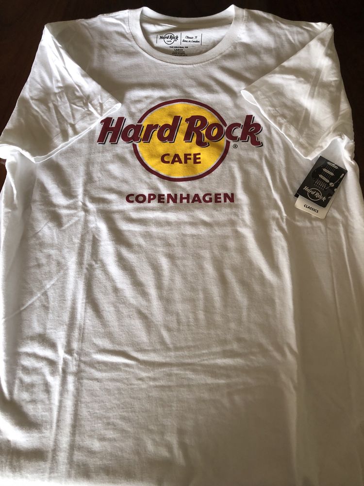 T-shirt nova Hard rock