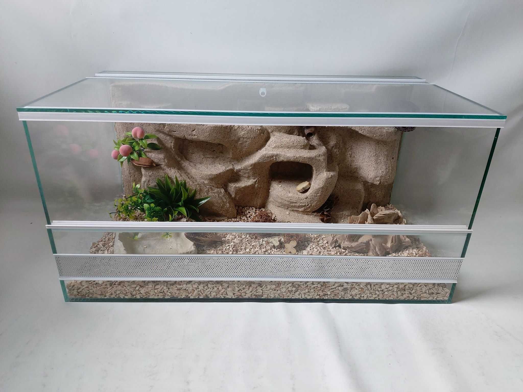 Ścianka do terrarium dla gekona lamparciego, agamy, Ś15P, AquaWaves