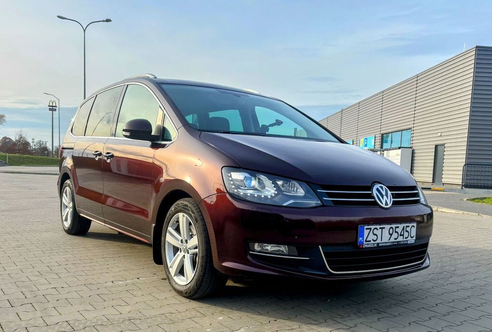 Volkswagen Sharan Lift DSG 4x4 7 osób Sarwis! 4Motion Webasto!