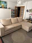 Sofá com chaise long