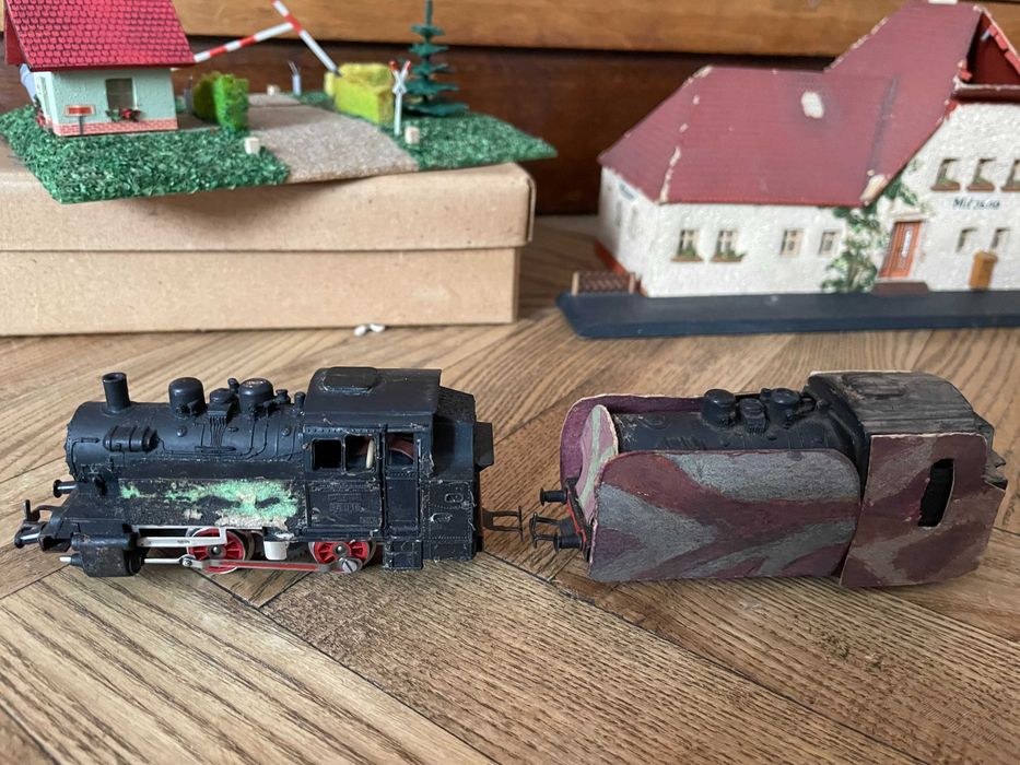 PIKO lokomotywa parowóz 80 018 2 sztuki